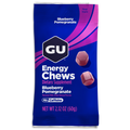 GU Energy Chews Blueberry Pomegranate, Double Serve 16 gomitas