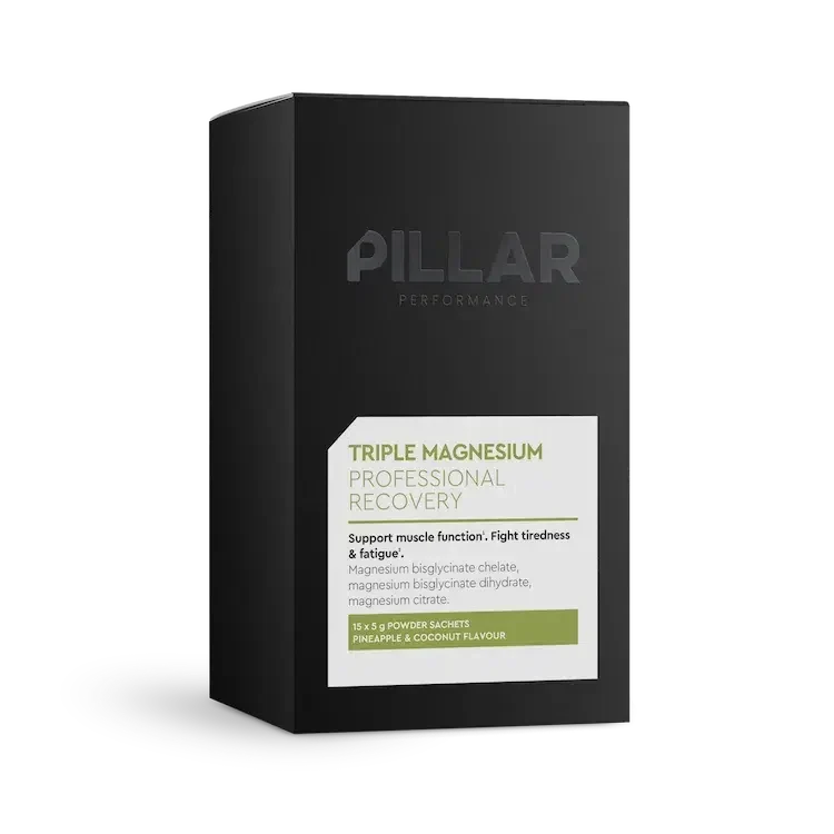 Triple Magnesium Travel Pack Pineapple Coconut - caja y sobre