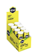 GU Hydration Drink Tabs Lemon-Lime, caja abierta