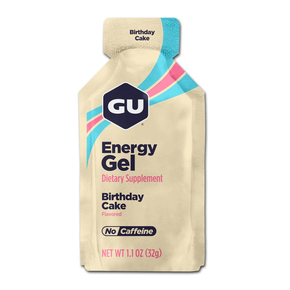 GU Energy Gel Birthday Cake
