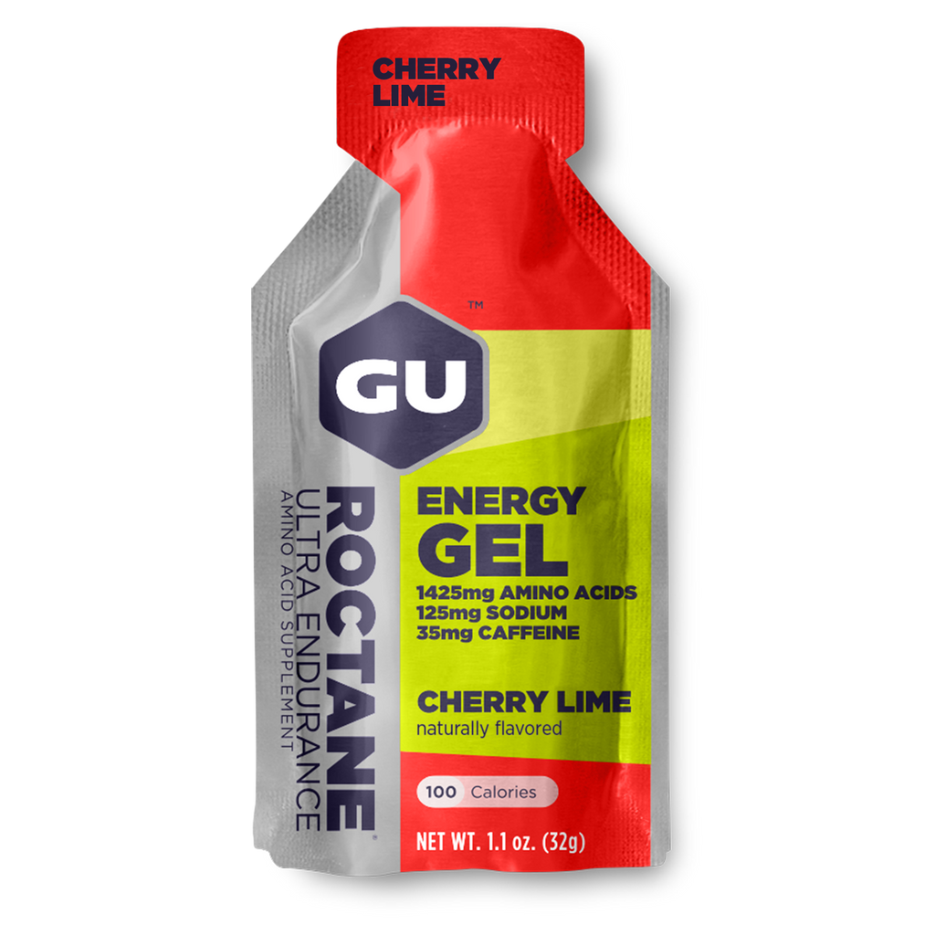 GU Roctane Energy Gel Cherry Lime