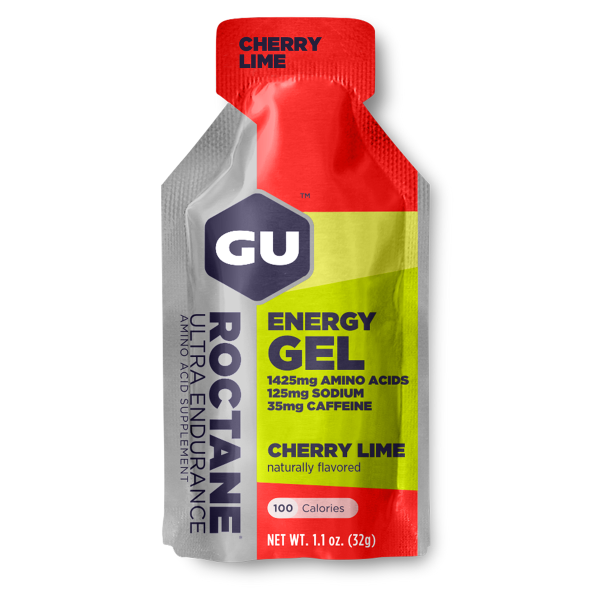 GU Roctane Energy Gel Cherry Lime
