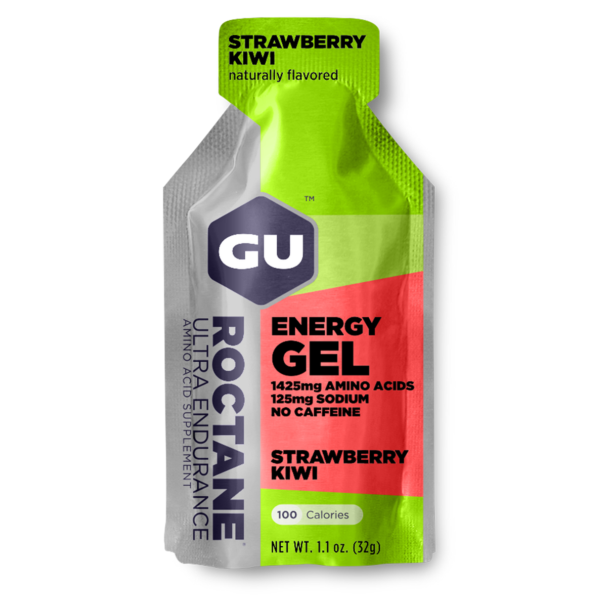 GU Roctane Energy Gel Strawberry Kiwi