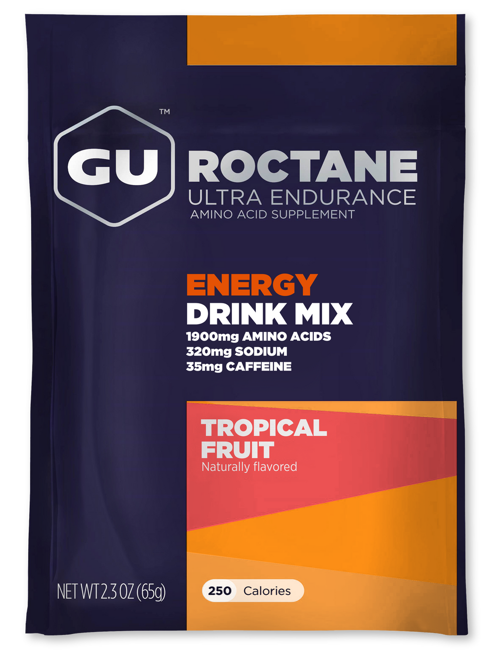 GU Roctane Energy Drink Mix Tropical Fruit