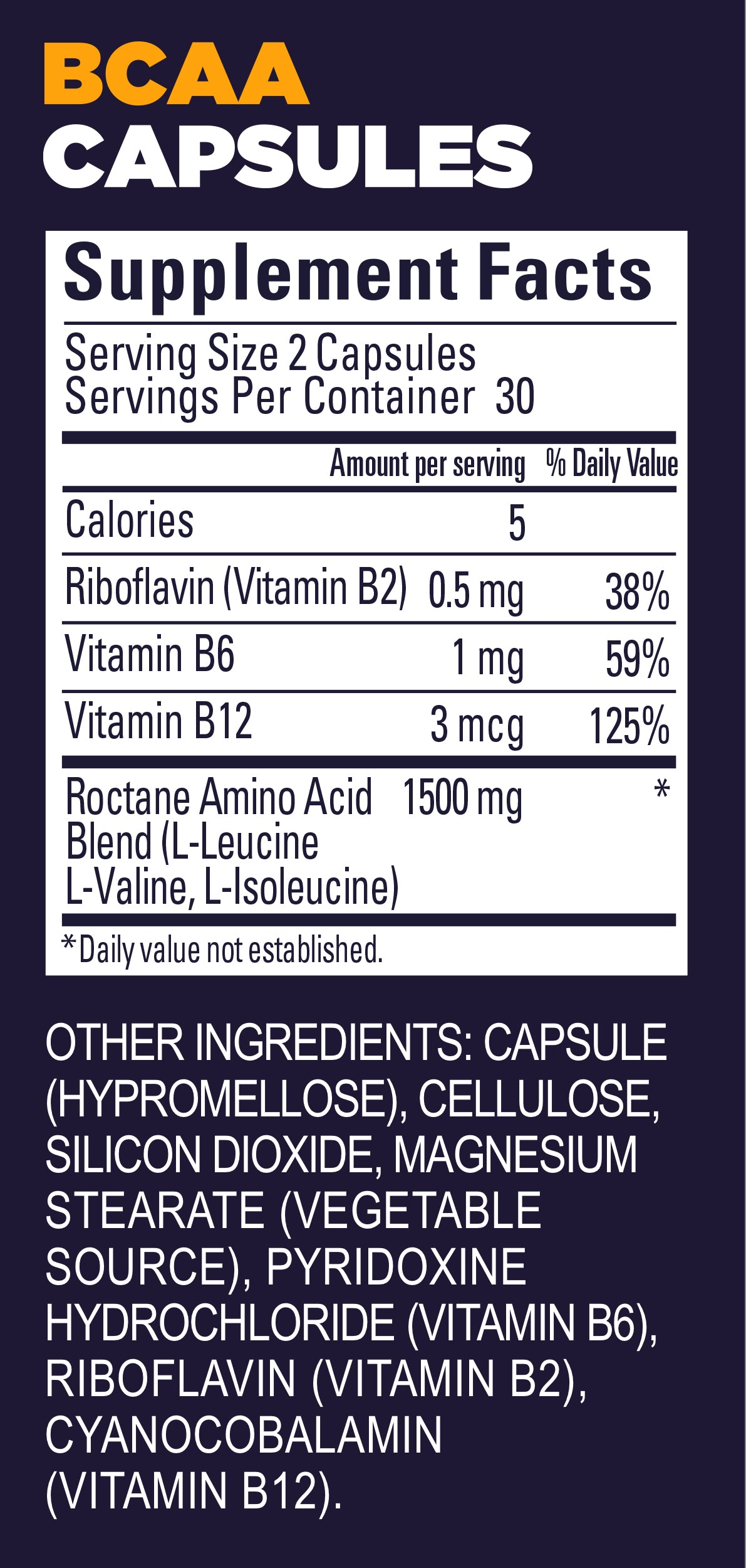 Panel nutricional