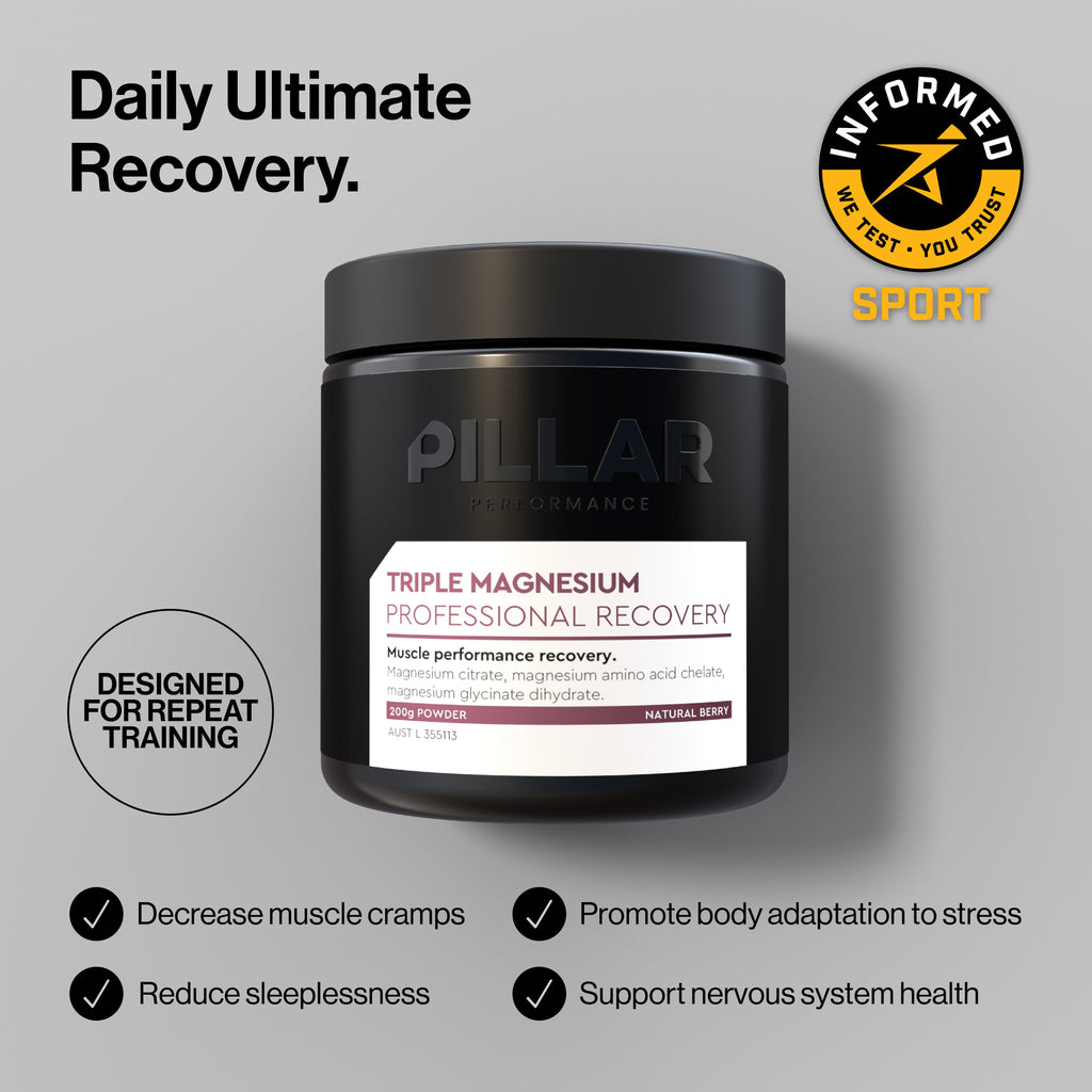 Triple Magnesium Powder - Berry - Value Pack (80 Serves)