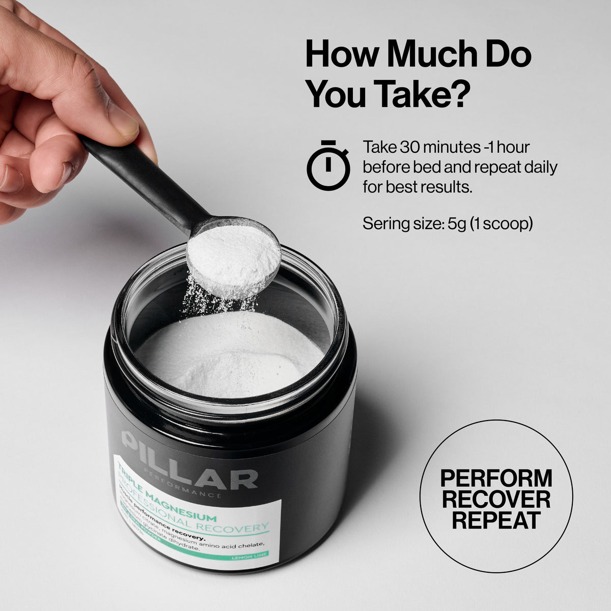 Triple Magnesium Powder - Berry - Jar (40 Serves)