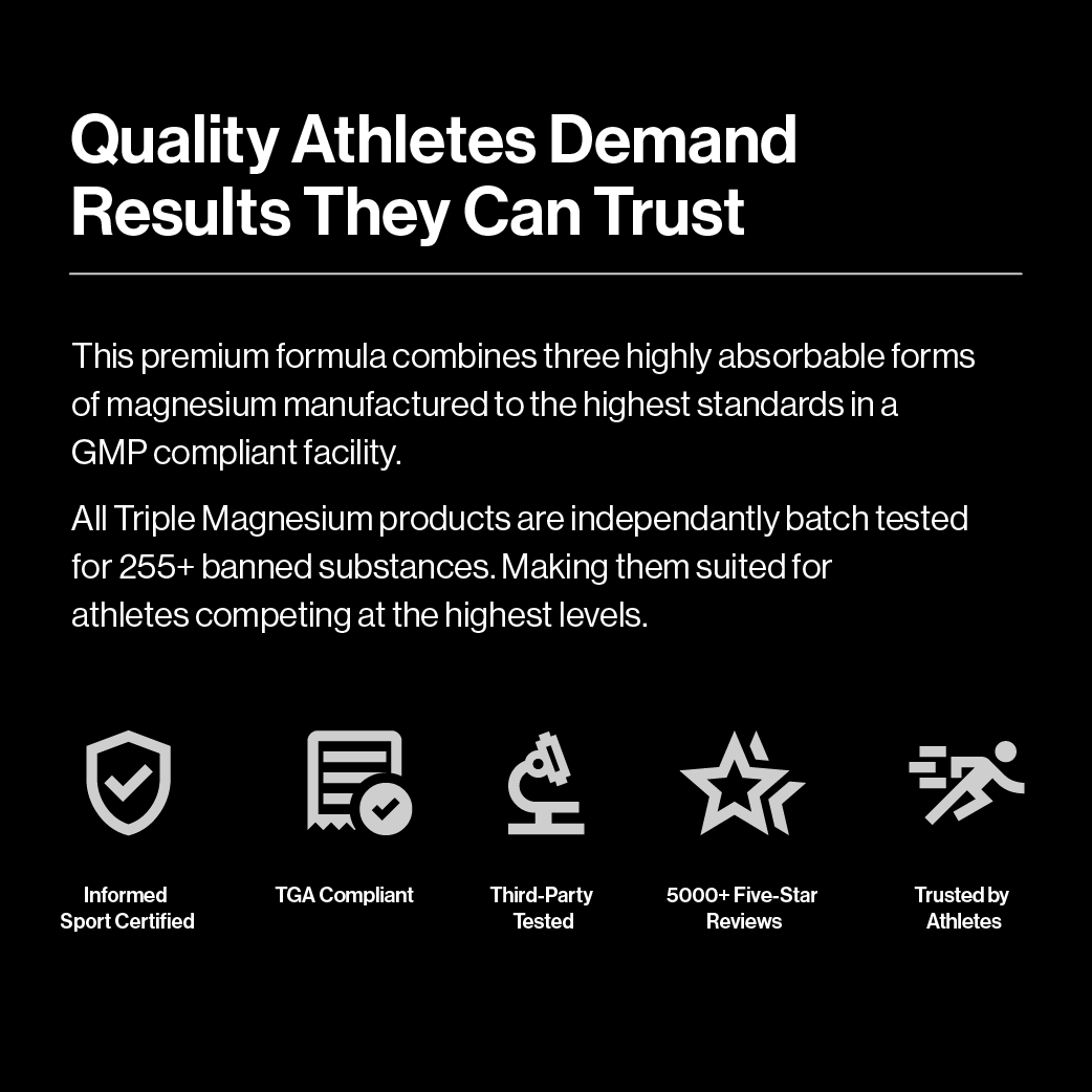Triple Magnesium Powder - Berry - Jar (40 Serves)