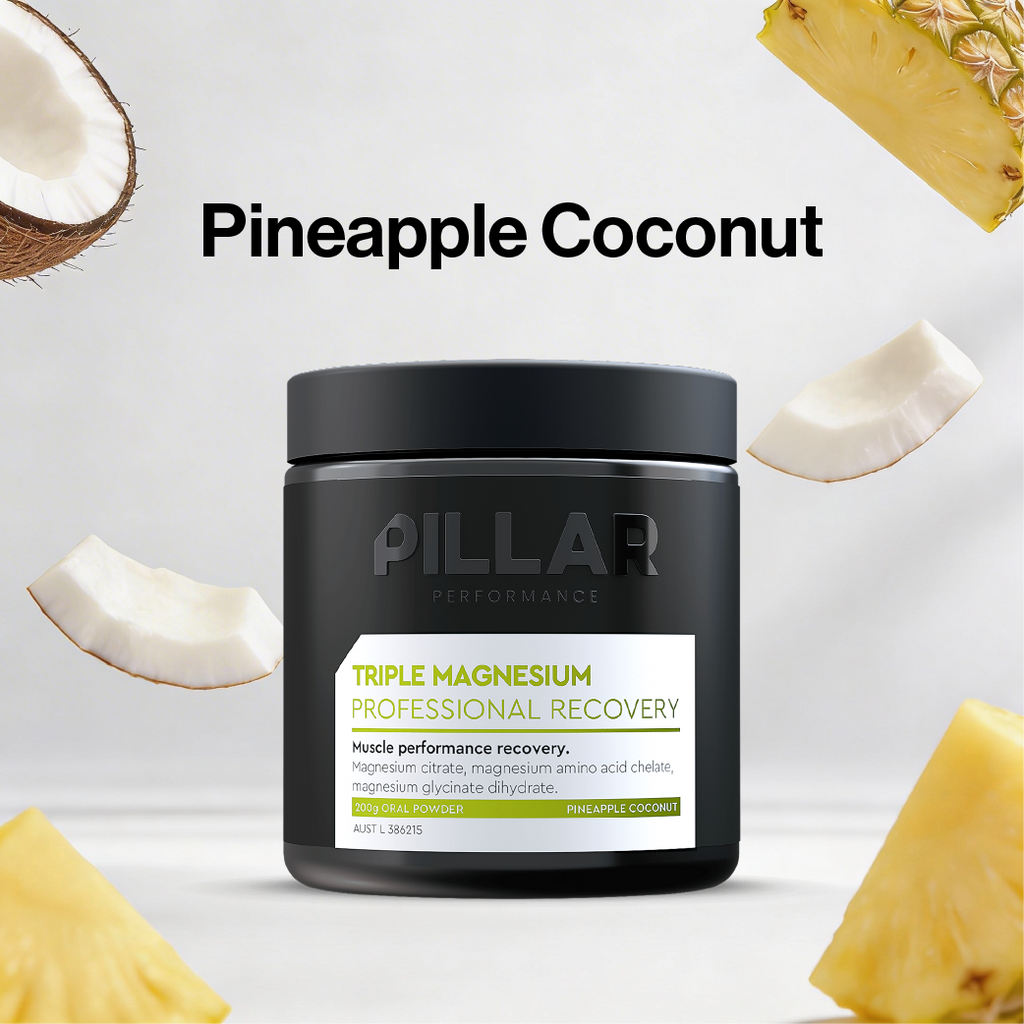 Triple Magnesium Powder - Pineapple Coconut - Jar (40 Serves)