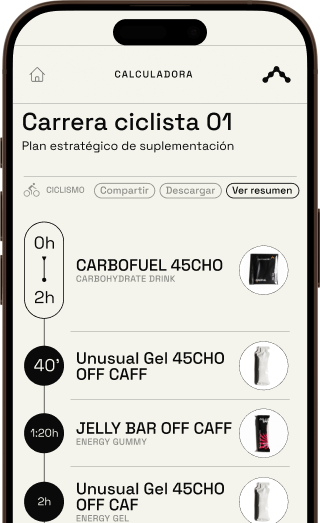 App Santa Madre, plan de estrategia nutricional