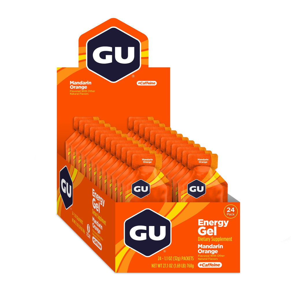 GU Energy Gel Mandarin Orange, caja abierta